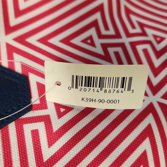 NWT Clinique Abstract Large Tote 17" x 15" - Picture 2 of 6